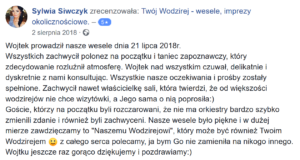 Wesele w Warszawie z wodzirejem.