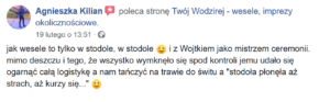 Agnieszka o Wodzireju Wojciechu